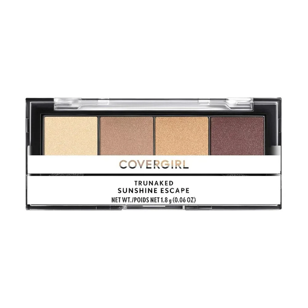 COVERGIRL TruNaked Quad Eyeshadow Palettes 2 Piece BUNDLE NEW SEALED Neutrals